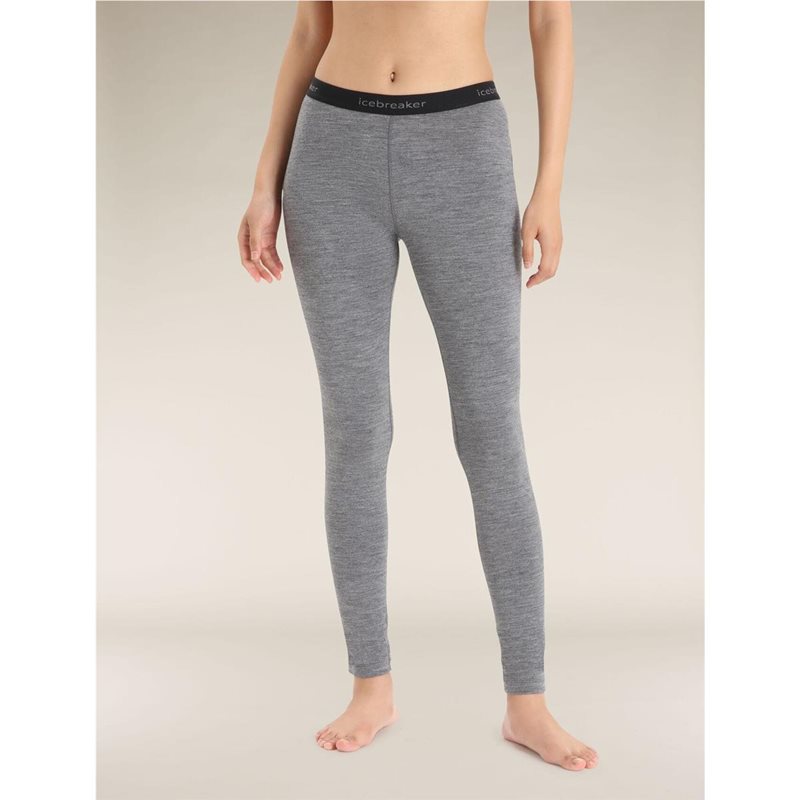Icebreaker Women Merino 200 Oasis Leggings Gritstone Hthr