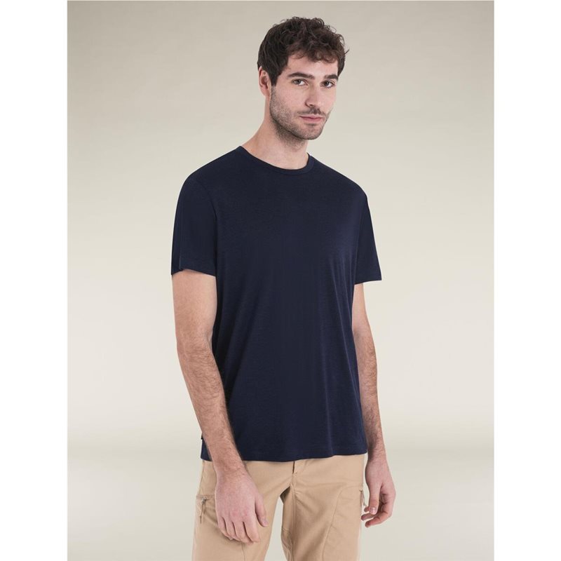 Icebreaker Men Merino 150 Tech Lite SS Tee Midnight Navy Midnight Navy M