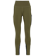 Kari Traa Ane High Waist Tights Dark Olive Green