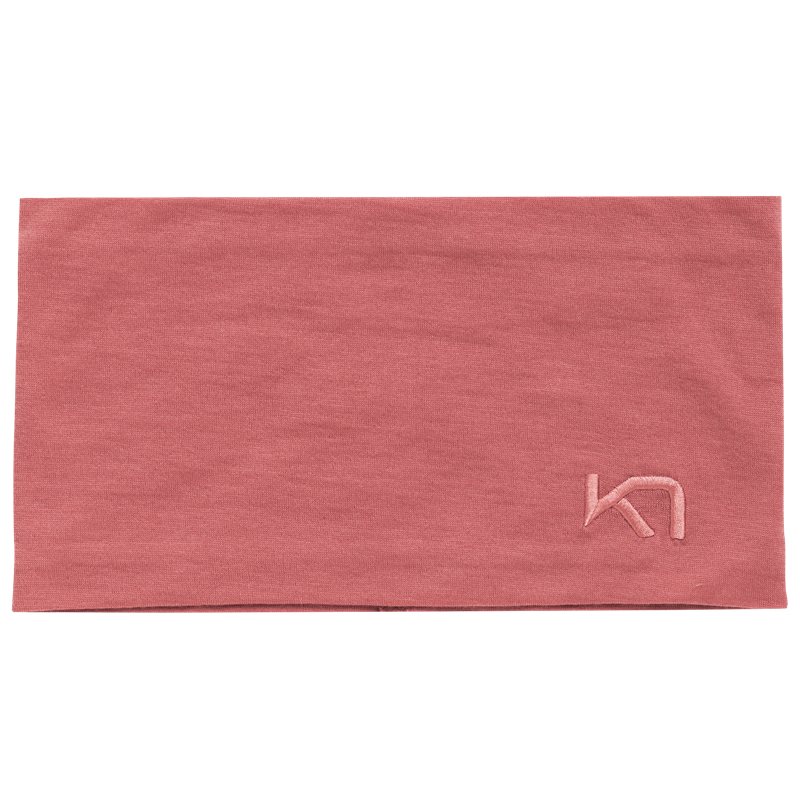 Kari Traa Tikse Headband Dark Dusty Orange Pink