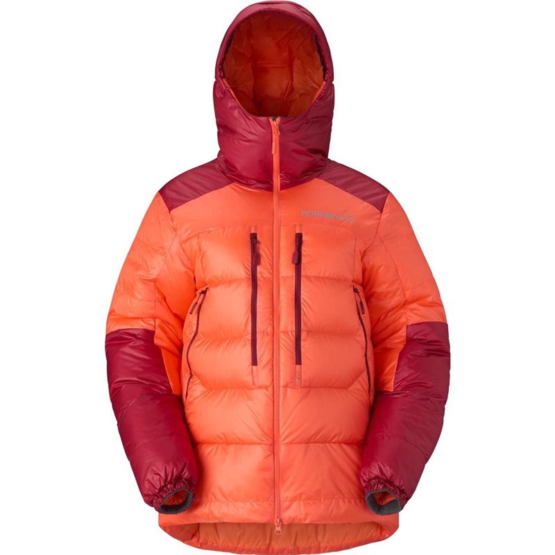 Norr&oslash;na Trollveggen Down800 Hood W'S Orange Alert