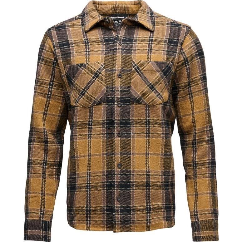 Black Diamond M Project Flannel Black/Flax Plaid