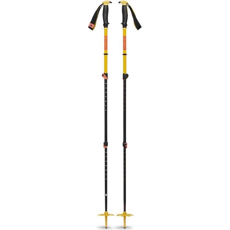 Black Diamond Traverse 3 Ski Poles Sulphur Green