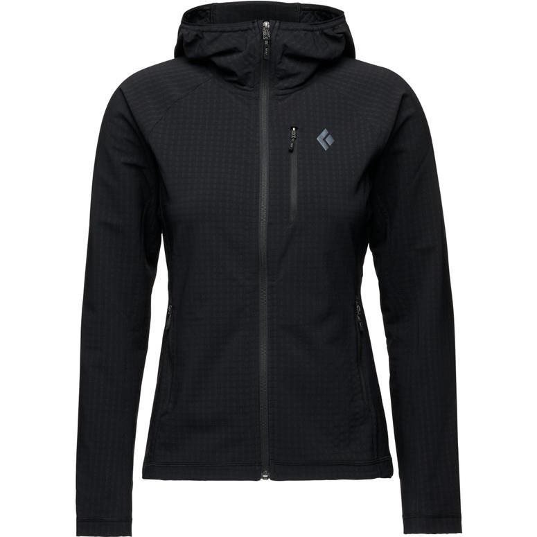 Black Diamond W Coefficient Storm Fz Hoody Black