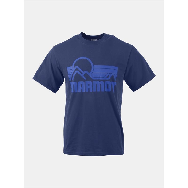 Marmot Coastal Tee Ss Blue