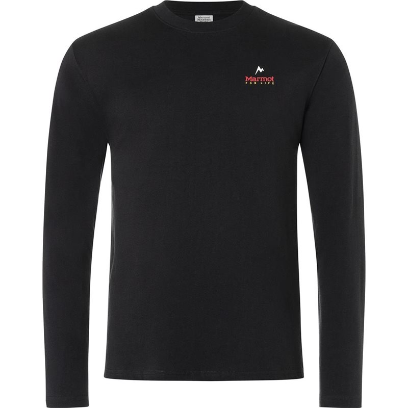 Marmot For Life TeeLs Black