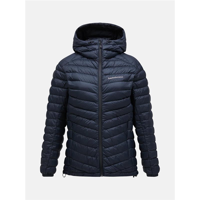 Peak Performance W Frost Down Hood Jacket Black