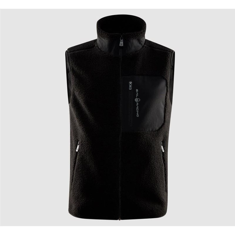 Sail Racing Bowman Pile Zip Vest Carbon