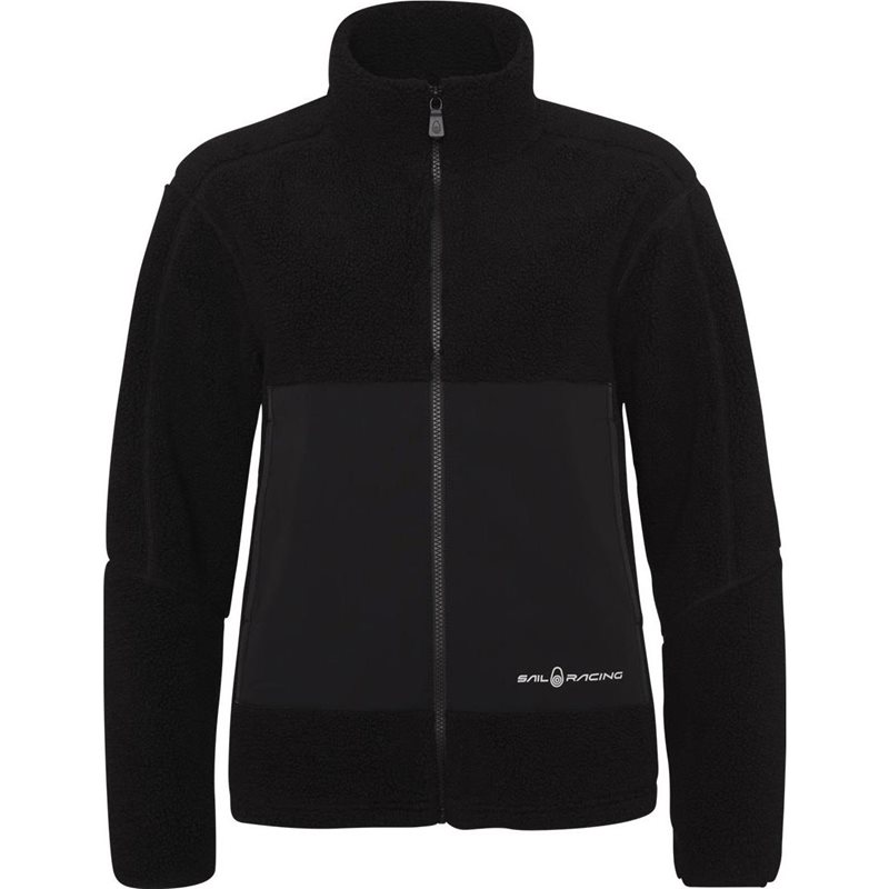 Sail Racing W Gale Pile Zip Jacket Carbon