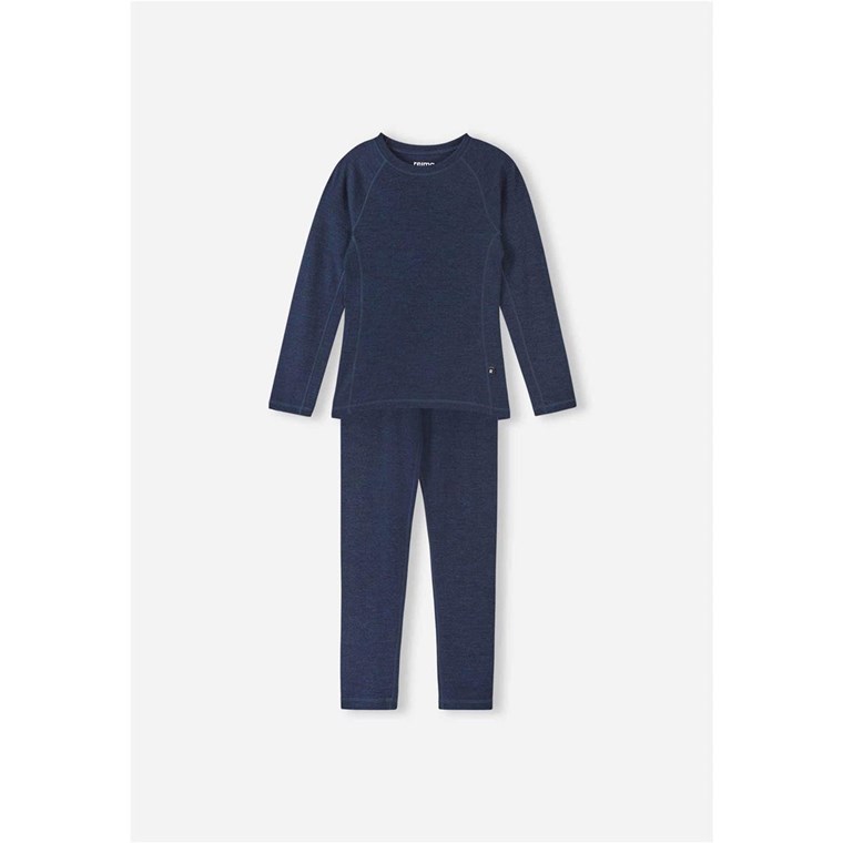 Reima Wool base layer set, Kinsei Navy