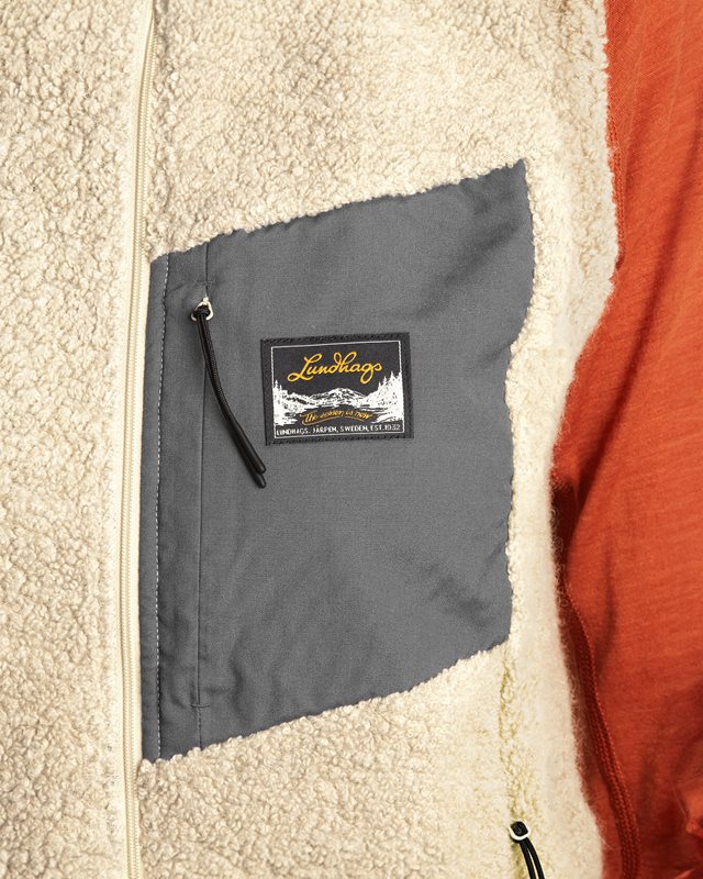 Alternativ bild 1 för Lundhags Flok Wool Pile VestW Sand