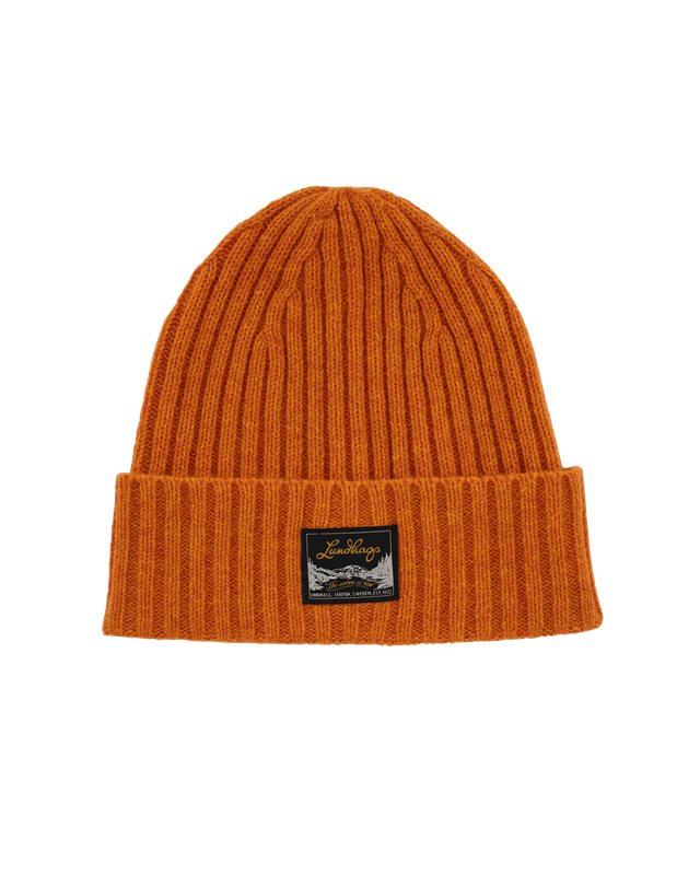 Lundhags Knak Wool Beanie Burnt Orange