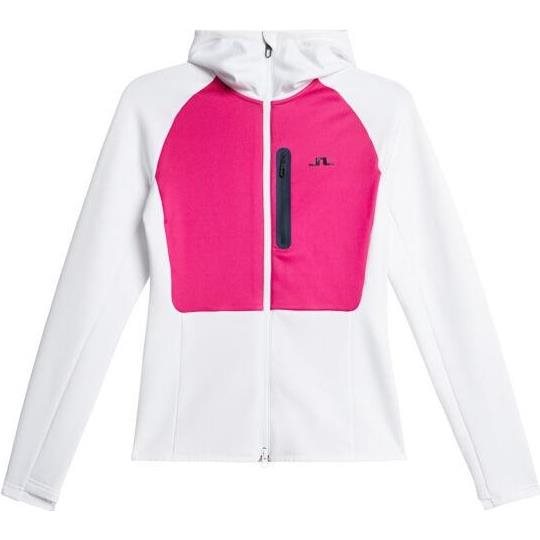 J.Lindeberg Elana Full Zip Hood White