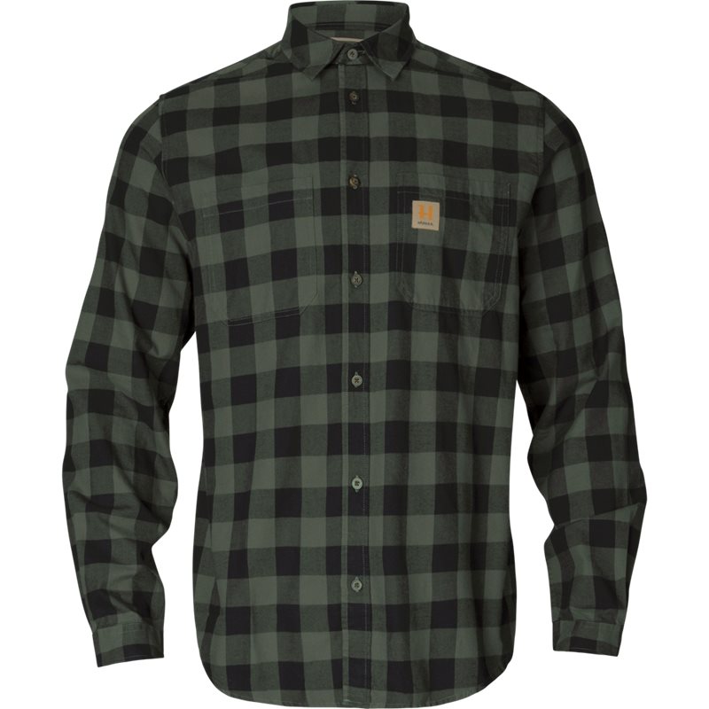 Härkila Scandinavian L/S Shirt Green Check