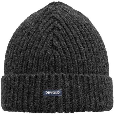 Devold Nansen Wool Beanie Anthracite