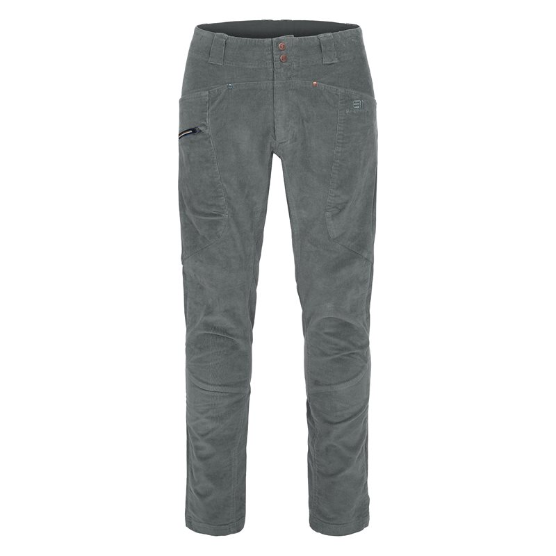 Elevenate M Après Cord Pants Gray Green