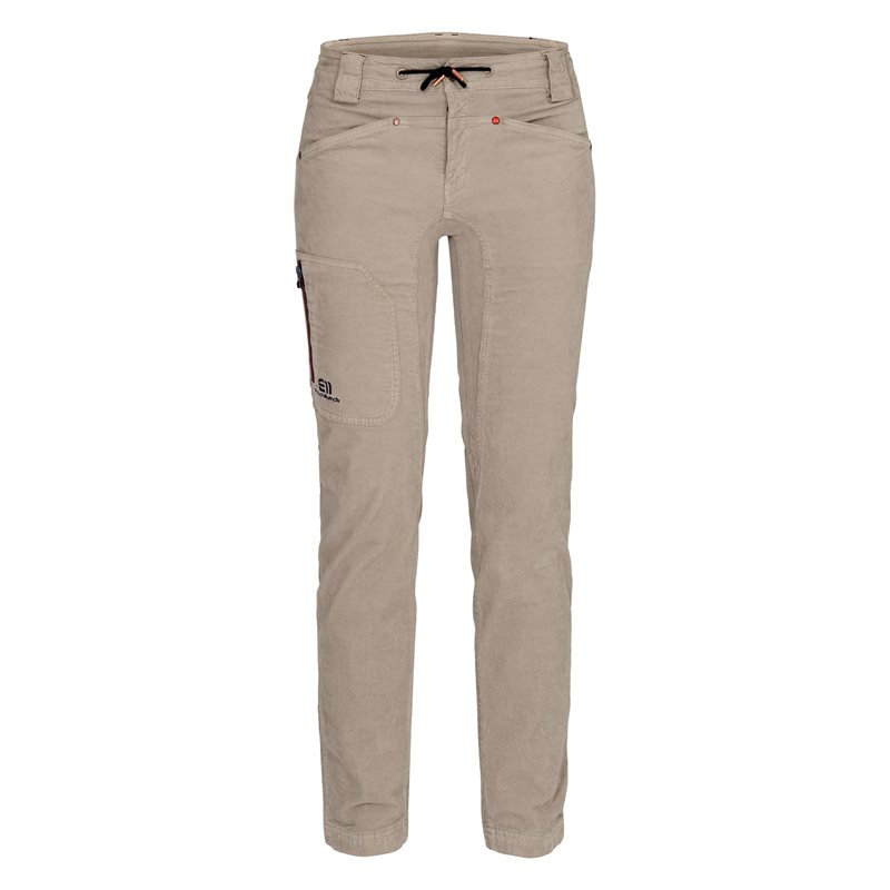 Elevenate W Après Cord Pants Vintage Khaki