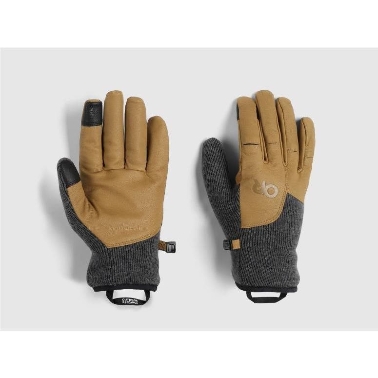 Outdoor Research Men’S Flurry Driving Gloves Charcoal