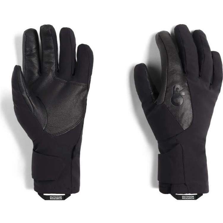 Outdoor Research Women’S Sureshot Softshell Gloves Black