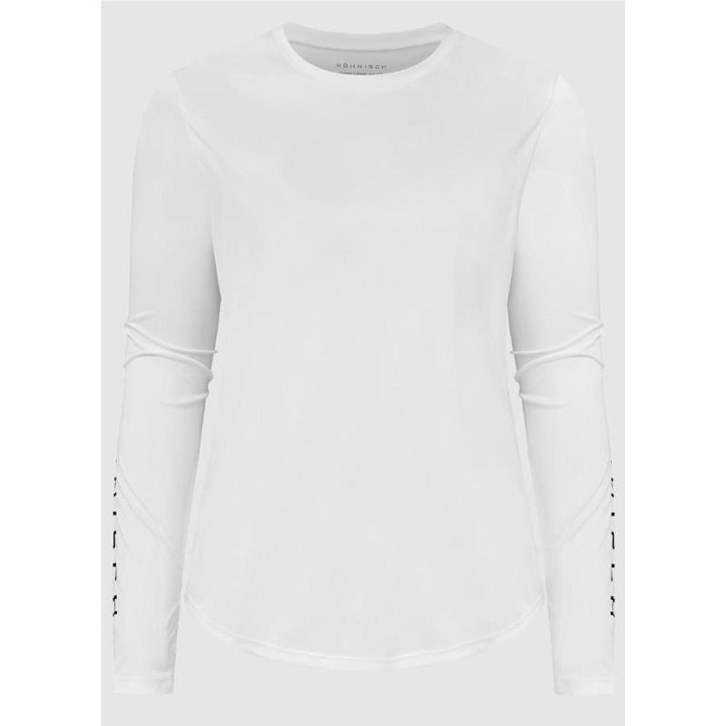 Röhnisch Team Logo Long Sleeve White