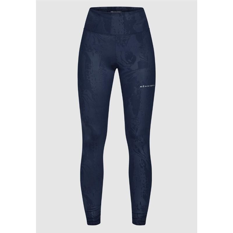 Röhnisch Untamed Emboss Tights Beetle Emboss Navy