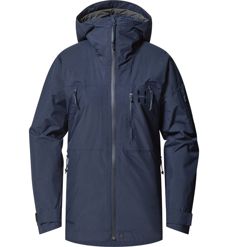 Haglöfs Latnja Gtx Insulated Jacket Women Tarn Blue