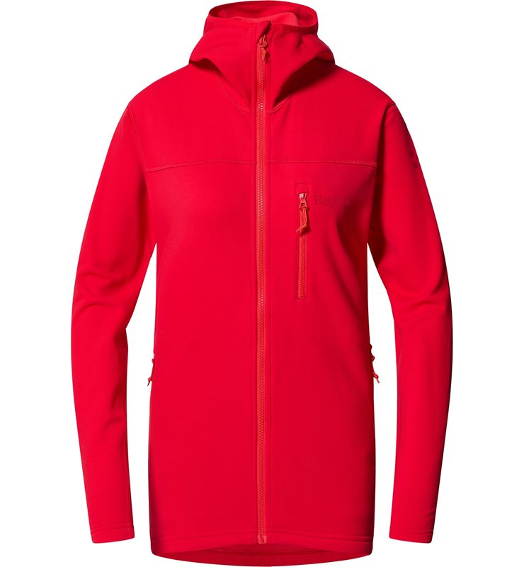 Haglöfs Rosson Mid Hood Women Bright Red