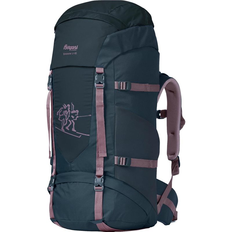 Bergans Birkebeiner Jr 40 Orion Blue/Lilac Chalk