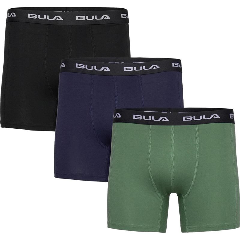 Bula Frame 3Pk Boxers Ivy/Black/Navy