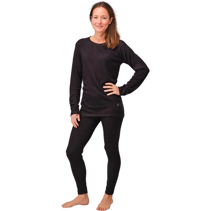 Nordfjell THE Merino Baselayer Set W Black