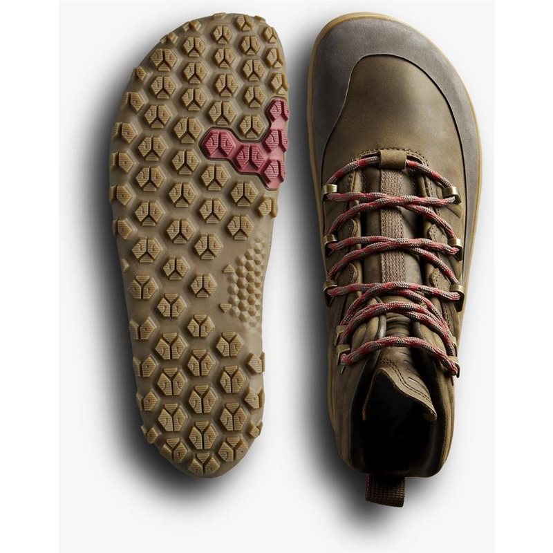 Vivobarefoot Tracker Leather At Mens Brown