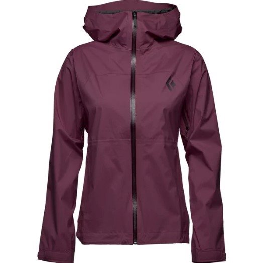 Black Diamond Stormline Stretch Rain Shell Blackberry