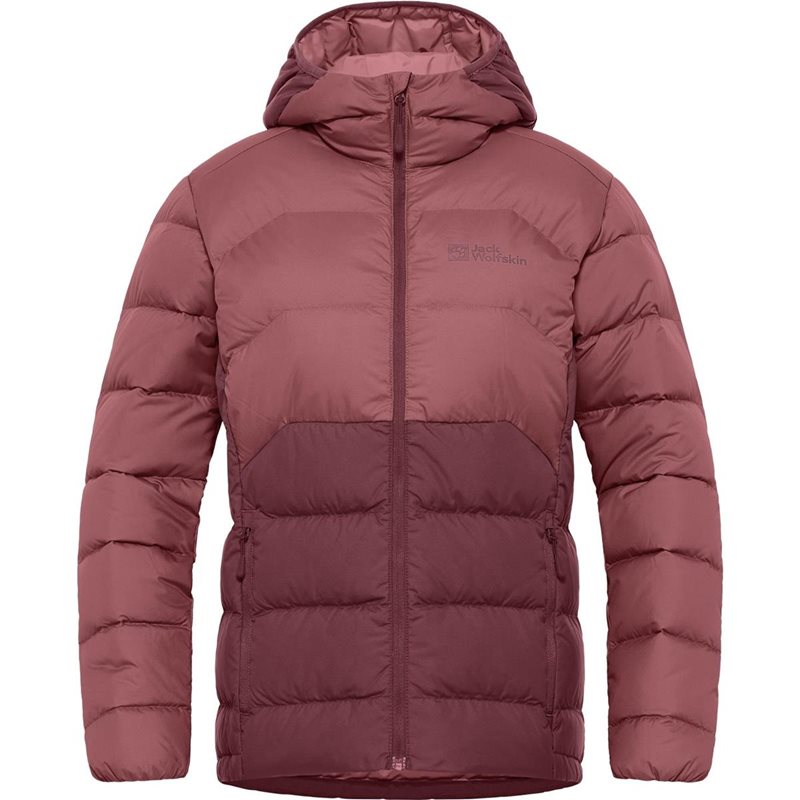 Jack Wolfskin Ather Down Hoody W Red Ochre