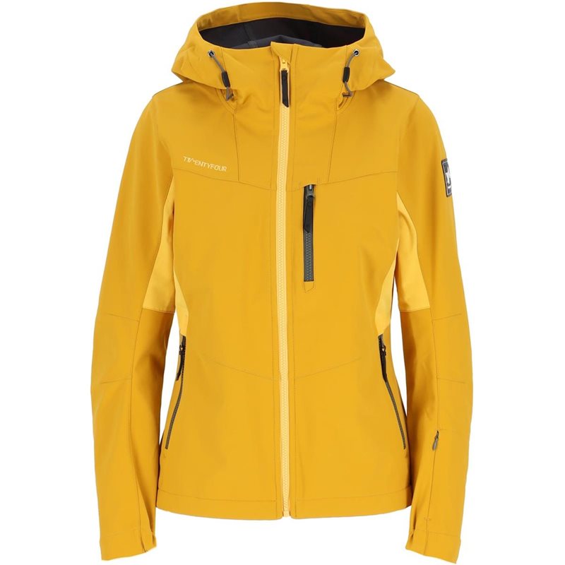 Twentyfour Isbre 2.0 Softshelljacka D Dark Yellow