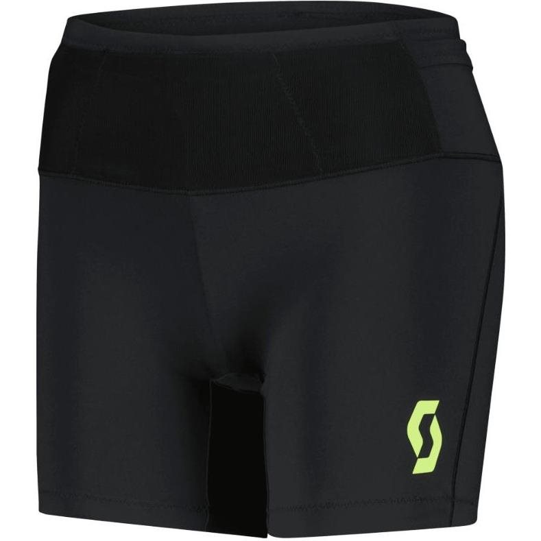 Scott RC Run Tight Shorts Black/Yellow