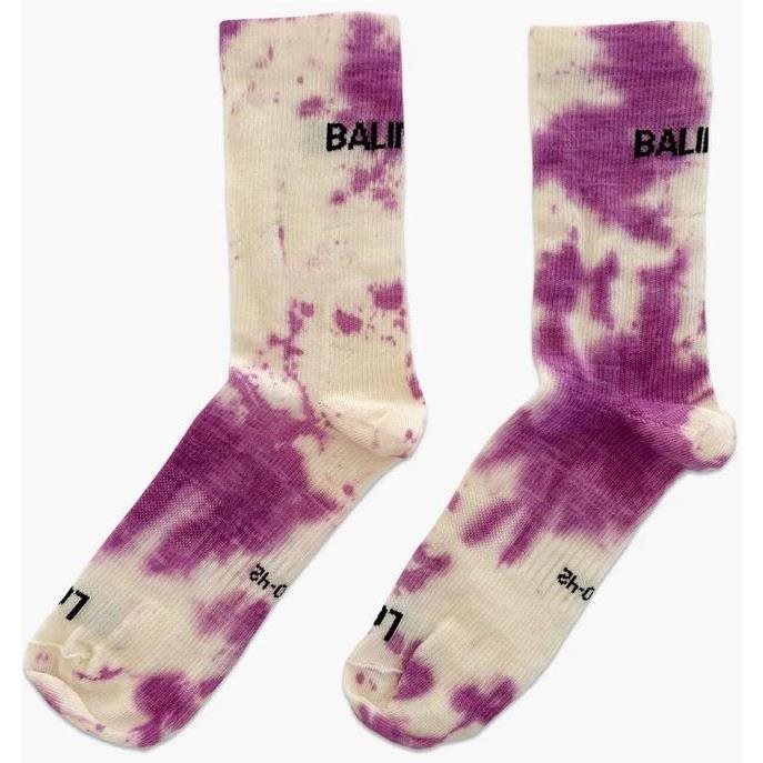 Balingsta Stained  Socks Purple