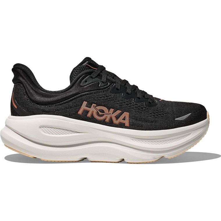 Hoka W Bondi 9 Black/Rose Gold