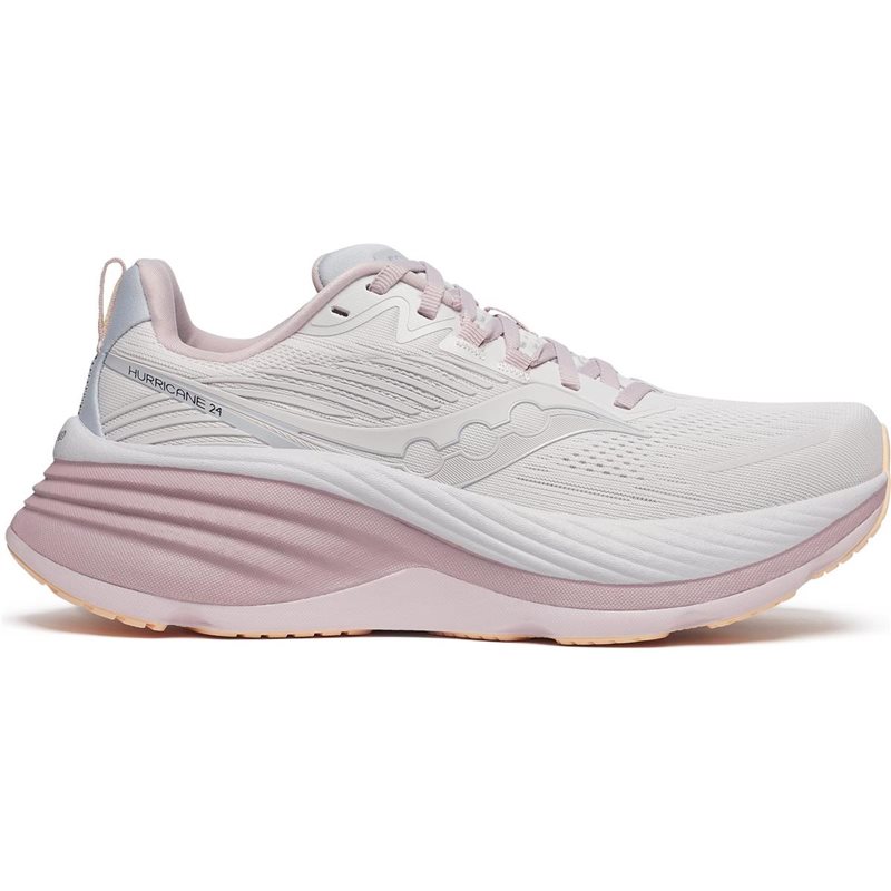 Saucony Hurricane 24 Womens Cloud/Bloom