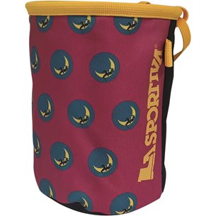 La Sportiva Climbing On The Moon Chalk Bag Fucsia/Giallo
