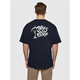 KnowledgeCotton Apparel Loose Fit Print T-Shirt Night Sky