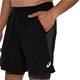 Asics Road 2N1 7In Short Performance Black/Graphite Grey
