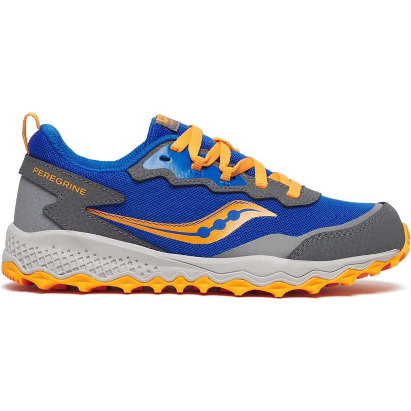 Saucony Peregrine JR Shield Blue/Orange - 37