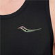 Saucony Stopwatch Singlet M Black