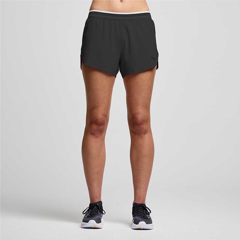 Saucony Kinvara 3" Short Women Black