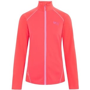 Kari Traa Kari F/Z Fleece Vaaleanpunainen