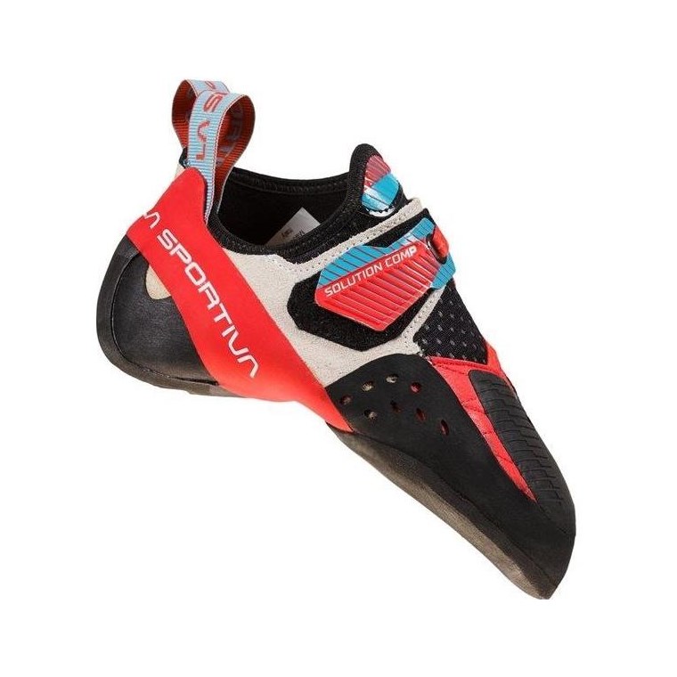 La Sportiva Solution Comp Woman Hibiscus/Malibu Blue