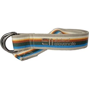 Elevenate Striped Belt Wildwood Green