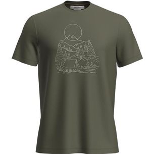 Icebreaker M Mer 150 Tech LiteIII SS Tee Sunset Ca Loden