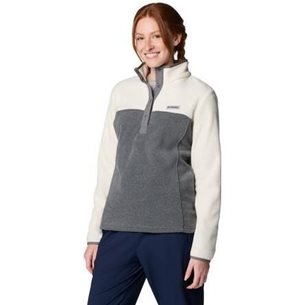 Columbia W Benton Springs 1/2 Snap Pull Over II City Grey Heather