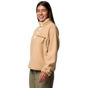 Columbia W Helvetia II Cropped Half Snap Fleece Canoe